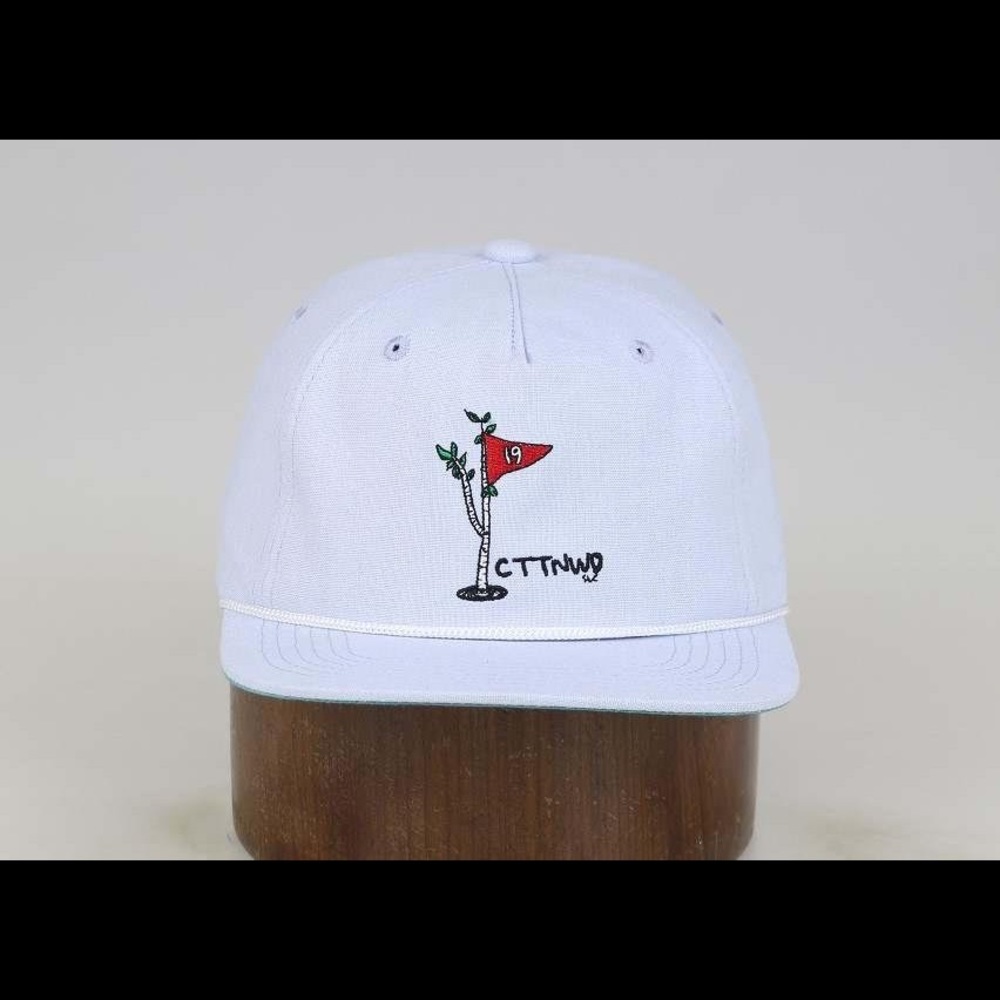 Golf hat. Blue two tone by cottonwood slc